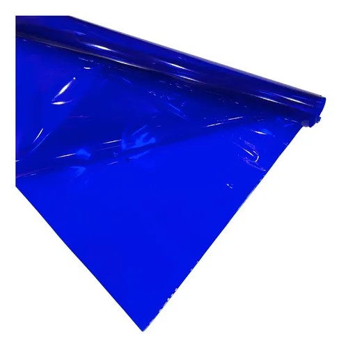 Pliego De Selofan Azul Rey