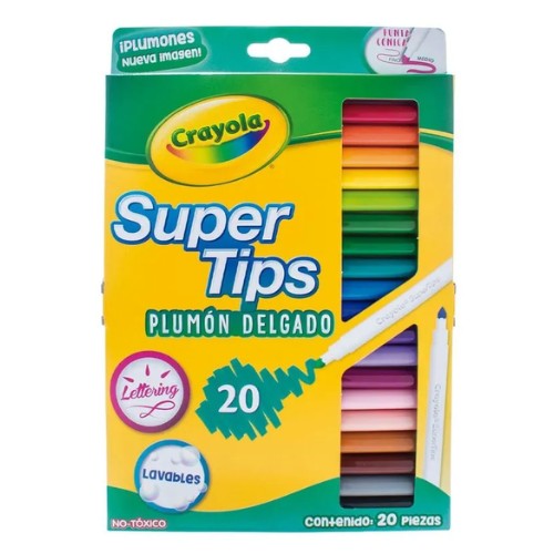 Plumones Super Tips