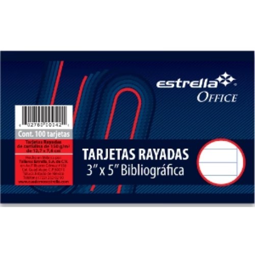 Fichas Bibliograficas De Raya Chica 3x5