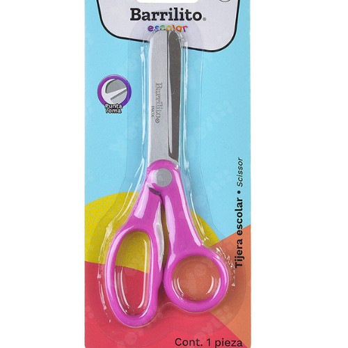 Tijera Barrilito Escolar